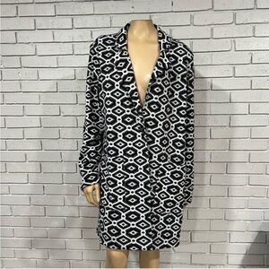 Philosophy Women’s Long Knit Print Sweater